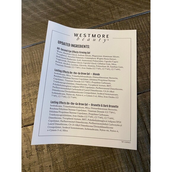 Westmore Beauty bundle (Body Coverage Perfector, tinted firming gel, brow gel) - Picture 3 of 12